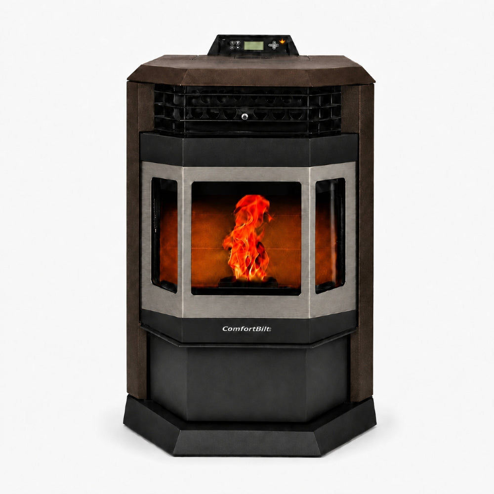 ComfortBilt HP22 24" Wood Pellet Stove with Stainless Steel Trim