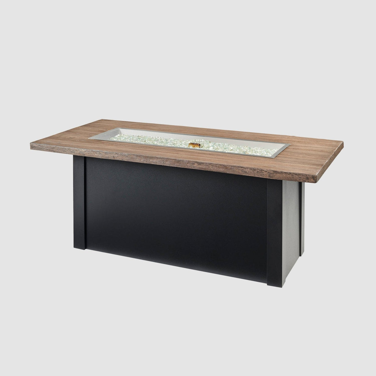 The Outdoor Greatroom Havenwood 62" Rectangular Gas Fire Pit Table - HWADG-1224-K