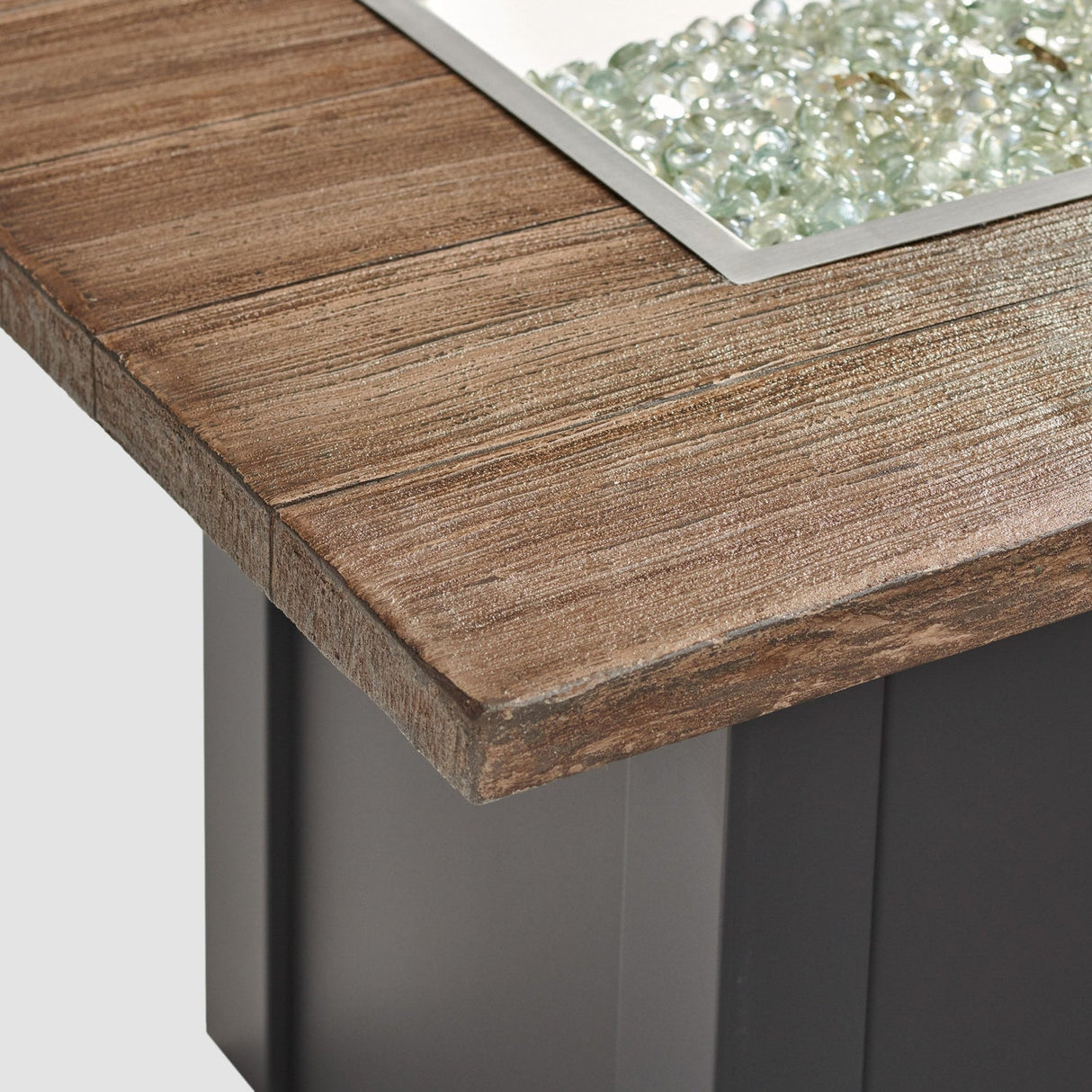 The Outdoor Greatroom Havenwood 62" Rectangular Gas Fire Pit Table - HWADG-1224-K