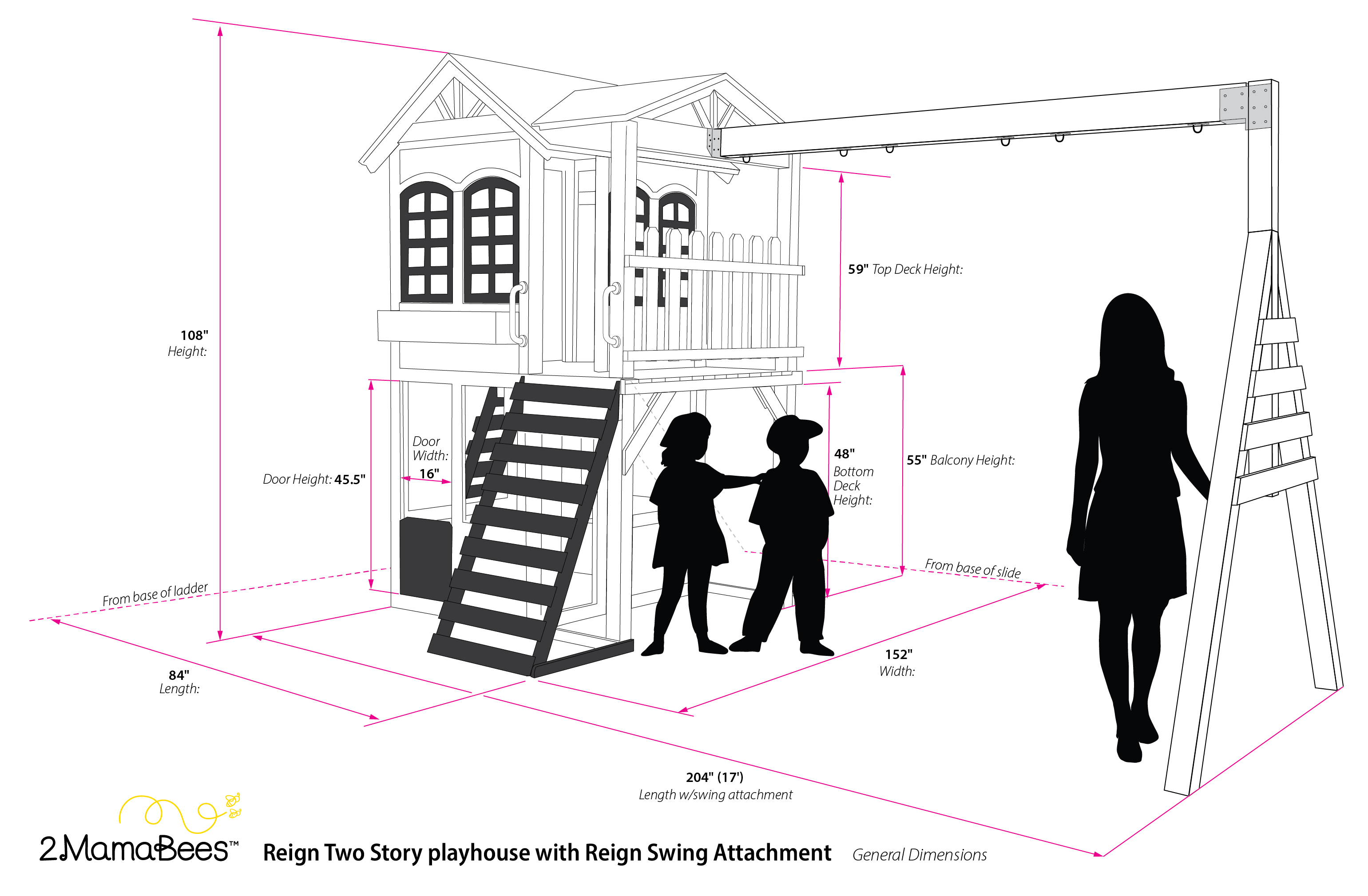 Reign Two Story Playhouse