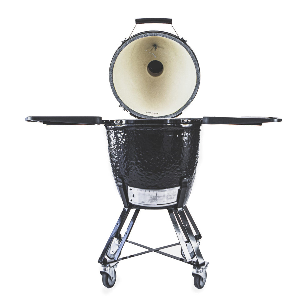Primo Round All-In-One Charcoal Ceramic Grill - PGCRC