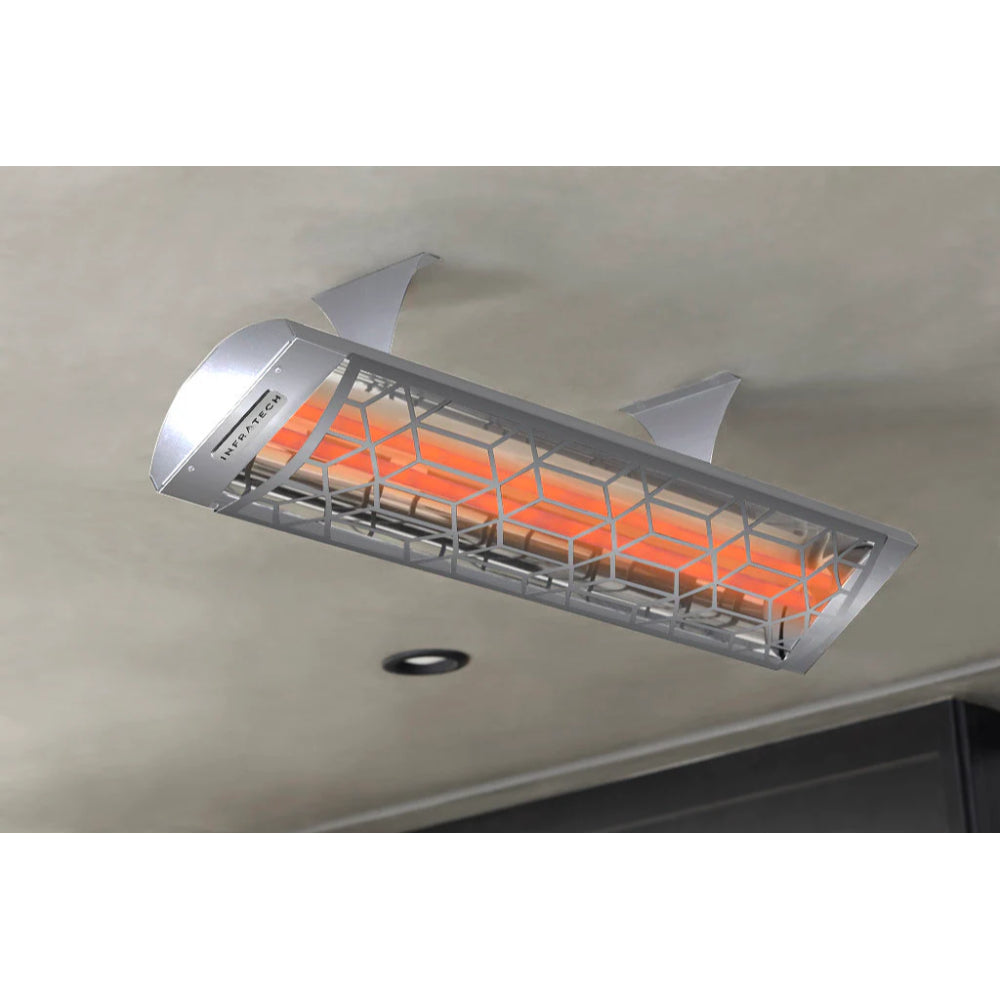 Infratech C Series Single Element with Craftsman Motif C2027 2000 Watts 277V 7.22 Amps Infrared Electric Patio Heater 39 x 8.19 x 2.5 in. - 21-3030