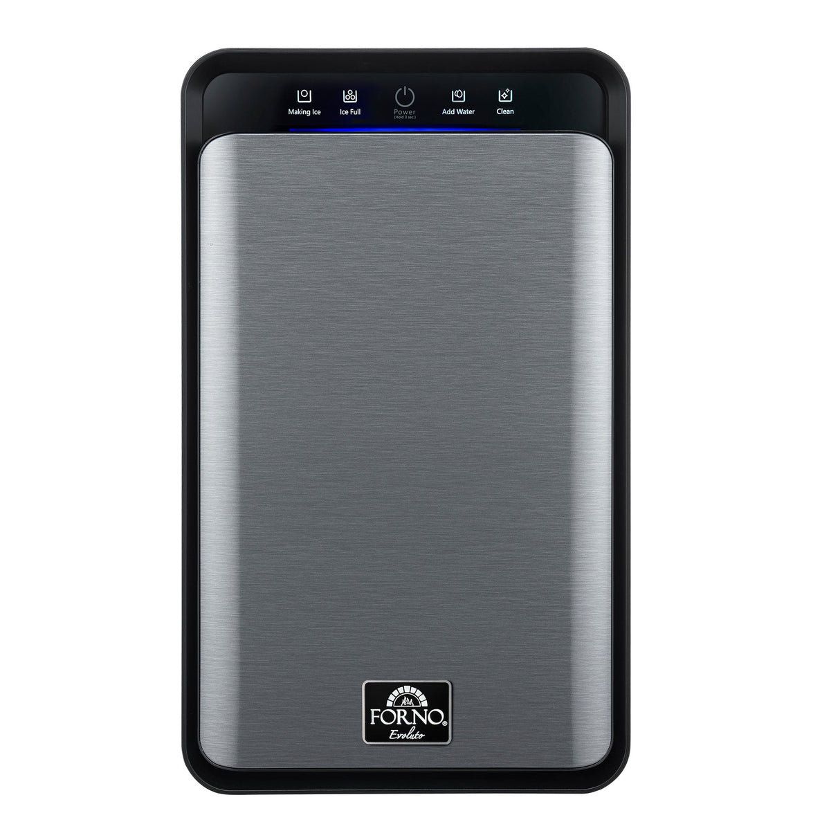Forno Sferico 11" Ice Maker, Black – 32 Clear Slow-Melting Ice Spheres Daily, 10+ Ball Storage
