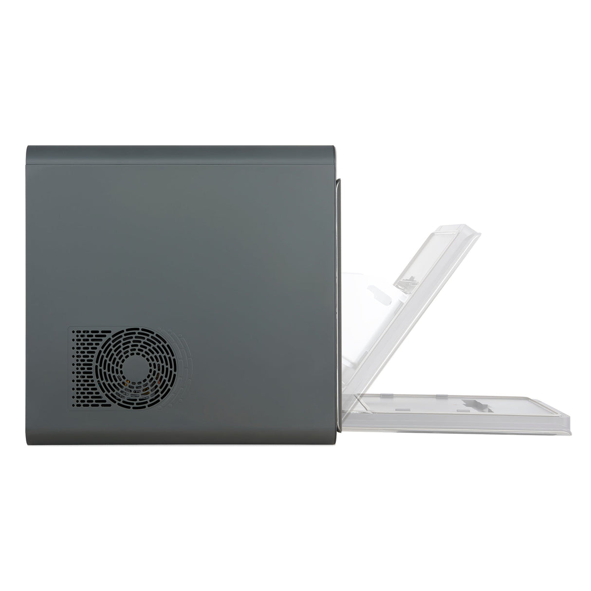 Forno Sferico 11" Ice Maker, Silver – 32 Clear Slow-Melting Ice Spheres Daily, 10+ Ball Storage