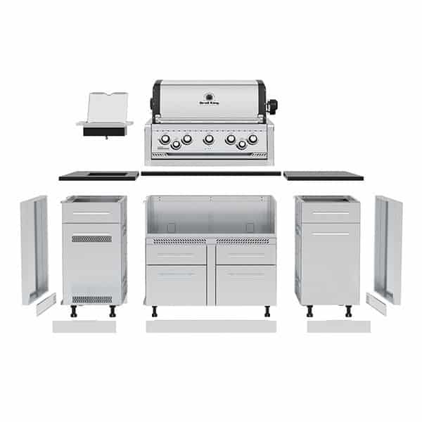 Broil King Imperial S 590i 5-Burner Gas Grill Island - 89684*