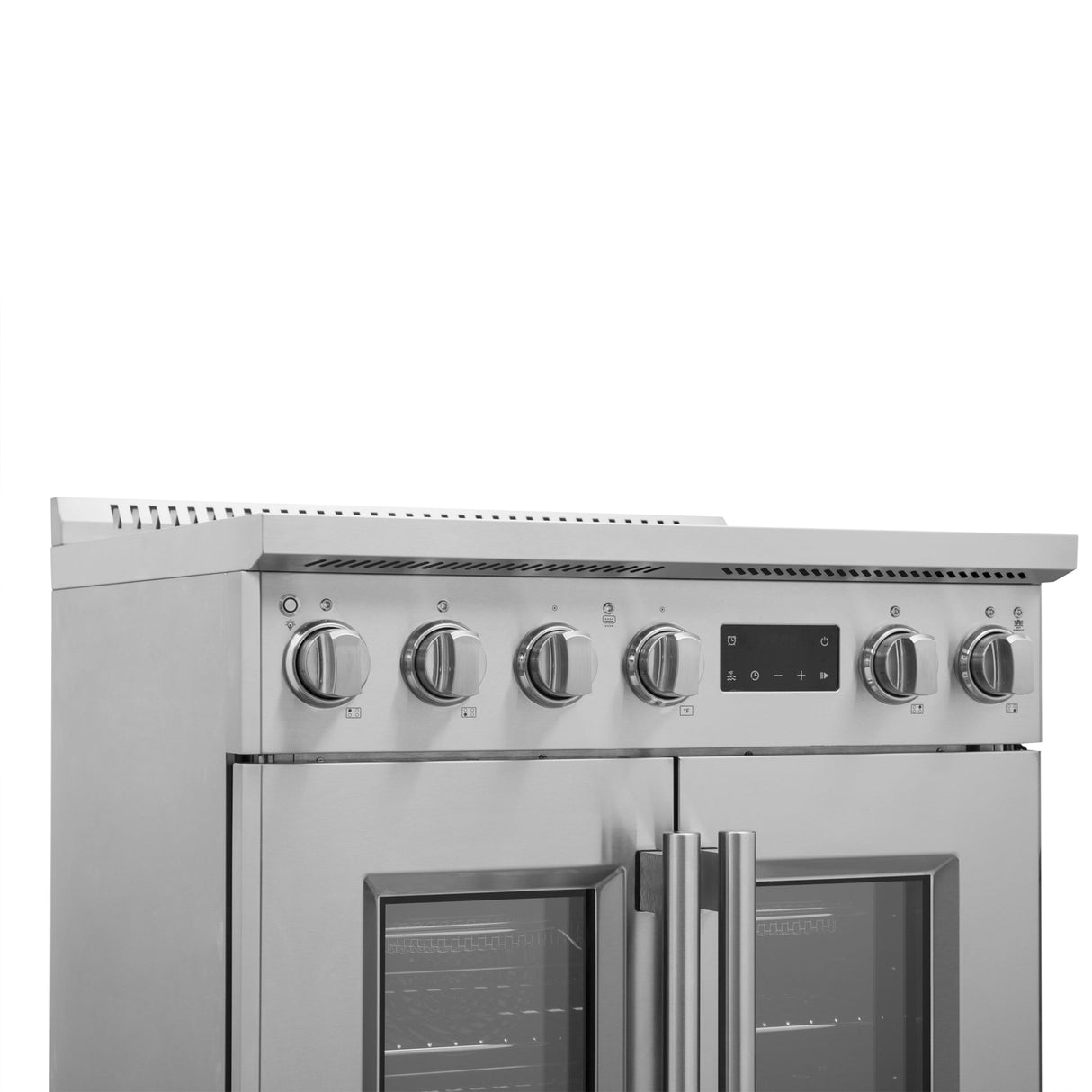 Forno Torino French Door Induction Range with Air Fryer and True Convection Oven