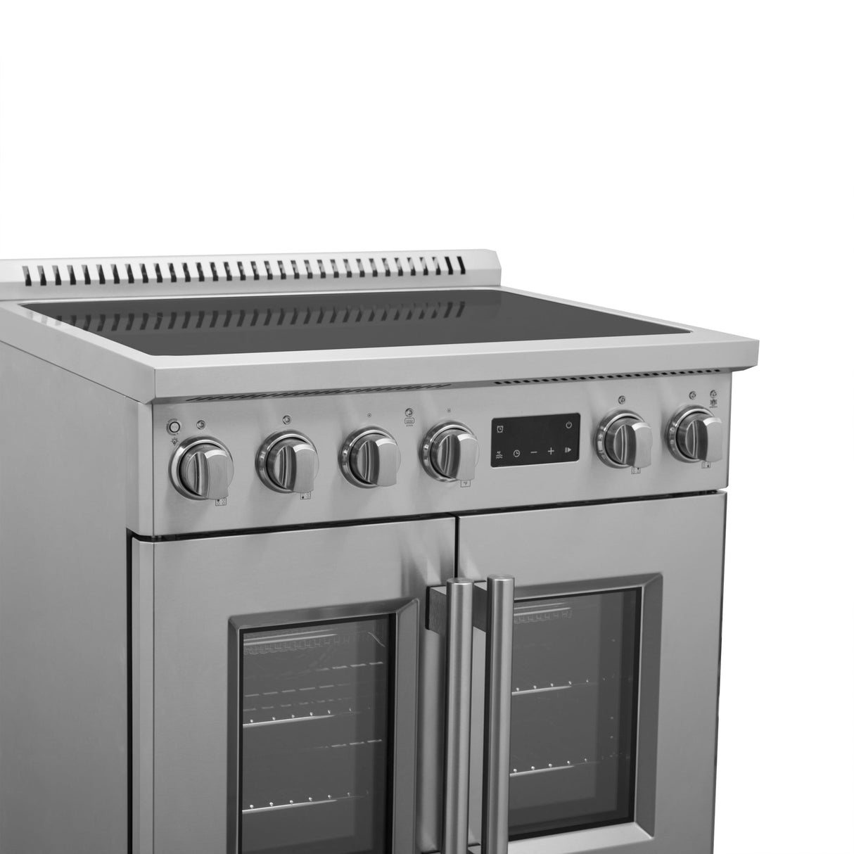 Forno Torino French Door Induction Range with Air Fryer and True Convection Oven