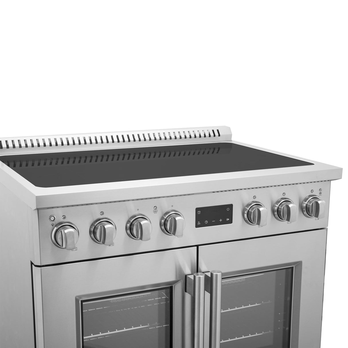 Forno Torino French Door Induction Range with Air Fryer and True Convection Oven