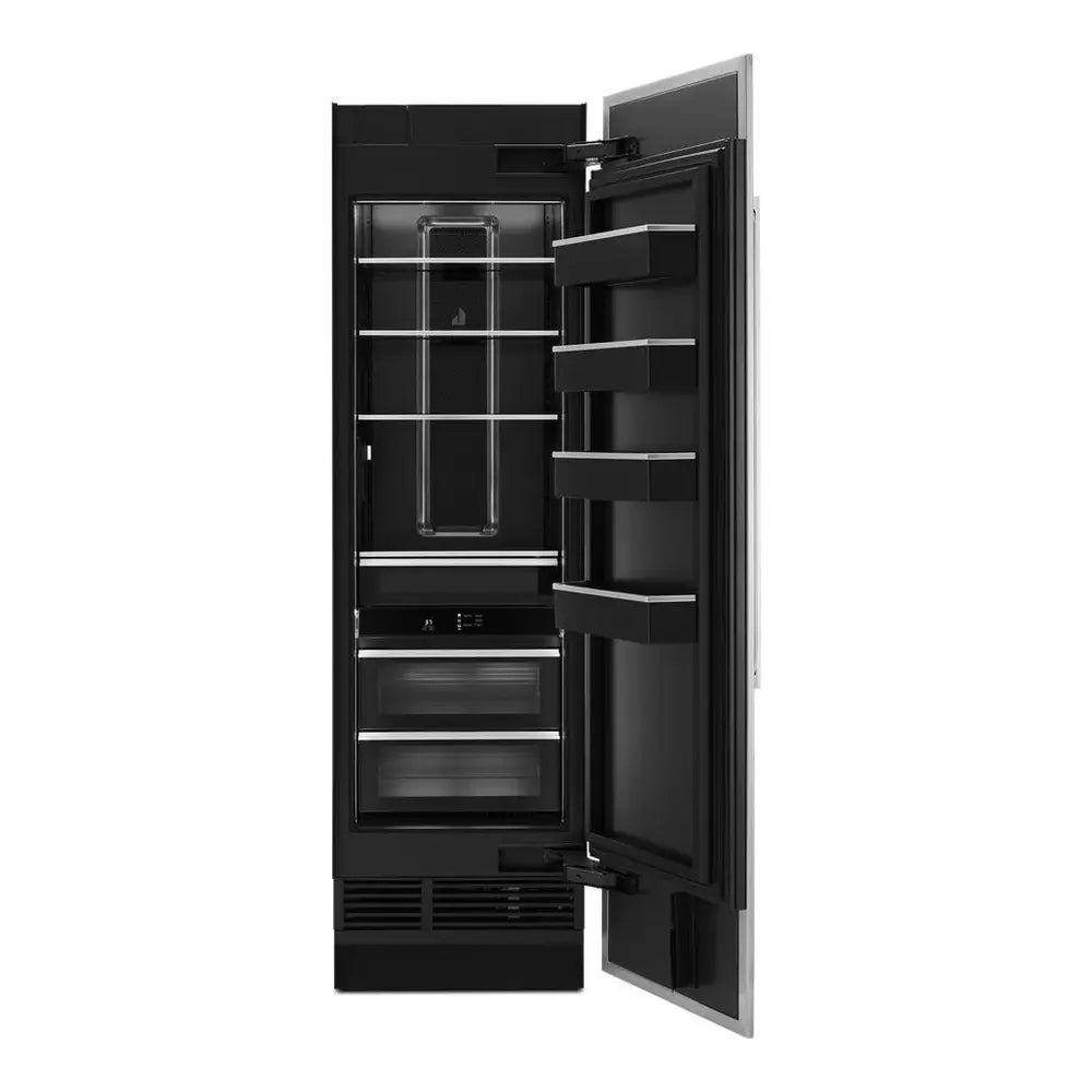 JennAir 24 inch Built-In Smart Column Refrigerator with 13 cu. ft. Capacity, Obsidian Interior, Energy Star in Panel Ready, JBRF*24IGX
