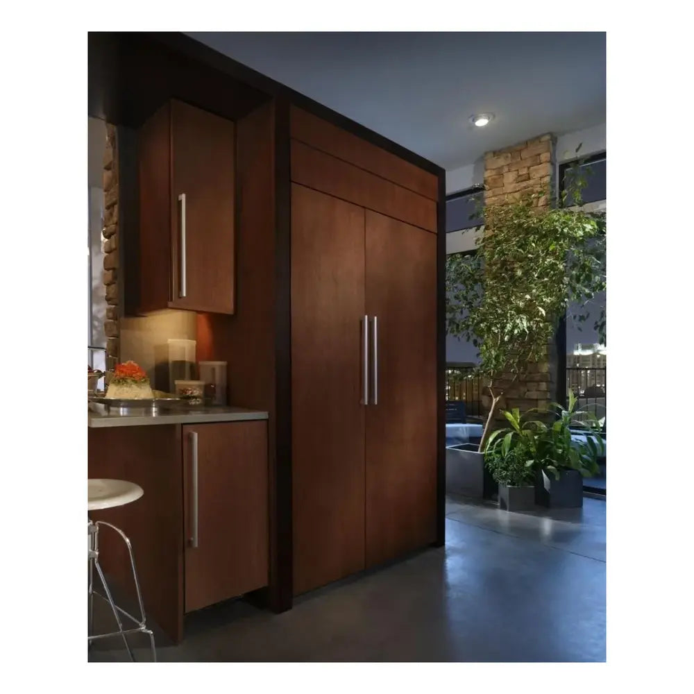 JennAir 48 inch Built-In Side by Side Refrigerator with 29.4 cu. ft. Capacity, Obsidian Black Interior in Panel Ready, JBSFS48NMX