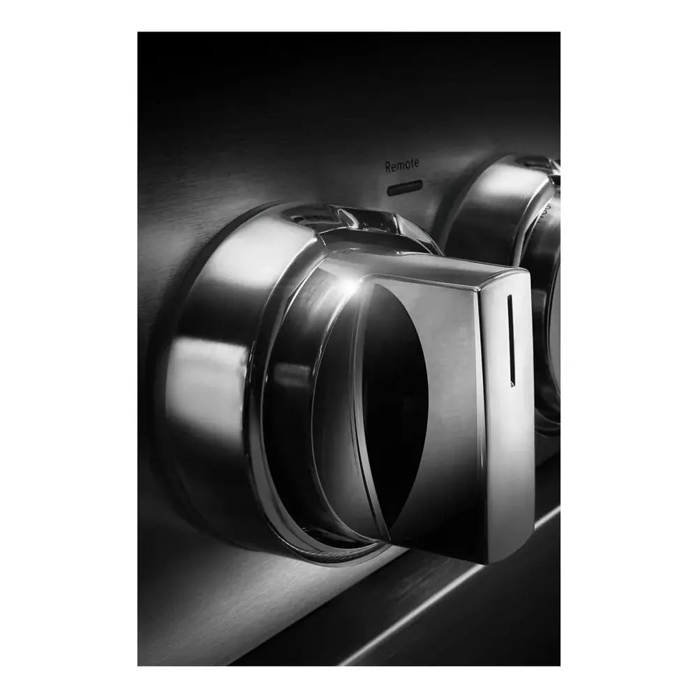 JennAir RISE 48 inch Dual Fuel Professional Range with 4 Sealed Burners, Griddle, Grill, 6.3 cu. ft. Total Oven Capacity, Dual-Fan True Convection, in Stainless Steel, JDRP748HL