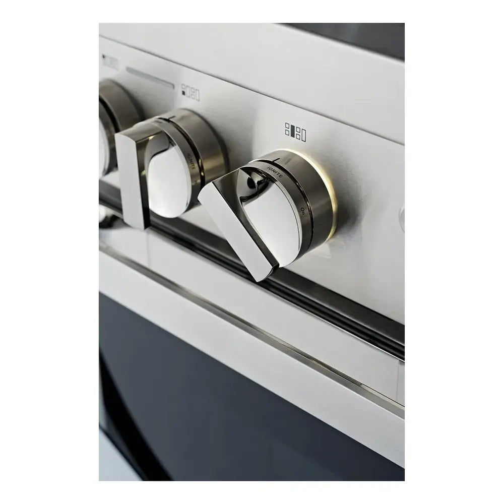 JennAir NOIR 48 inch Dual Fuel Professional Range with 4 Sealed Burners, Griddle, Grill, 6.3 cu. ft. Total Oven Capacity, Dual-Fan True Convection, in Stainless Steel, JDRP748HM