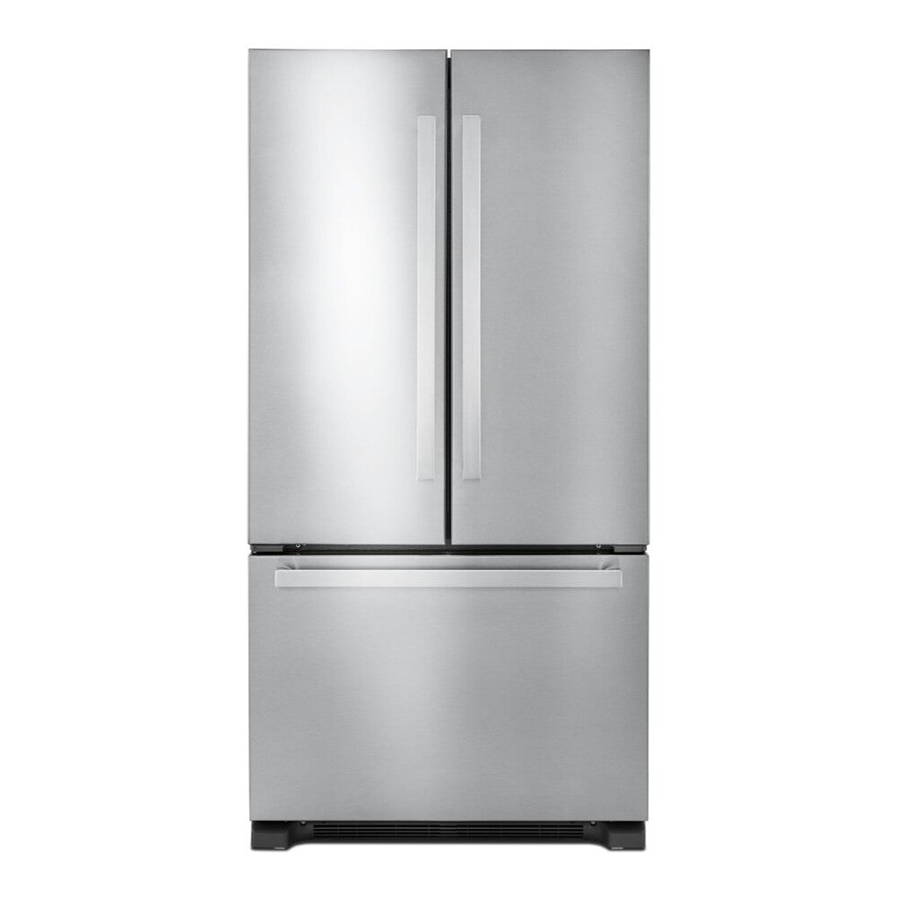 JennAir NOIR 36 inch French Door Refrigerator with 21.94 cu. ft. Total Capacity, TriSensor Electronic Climate Control in Stainless Steel, JFFCF72DKM