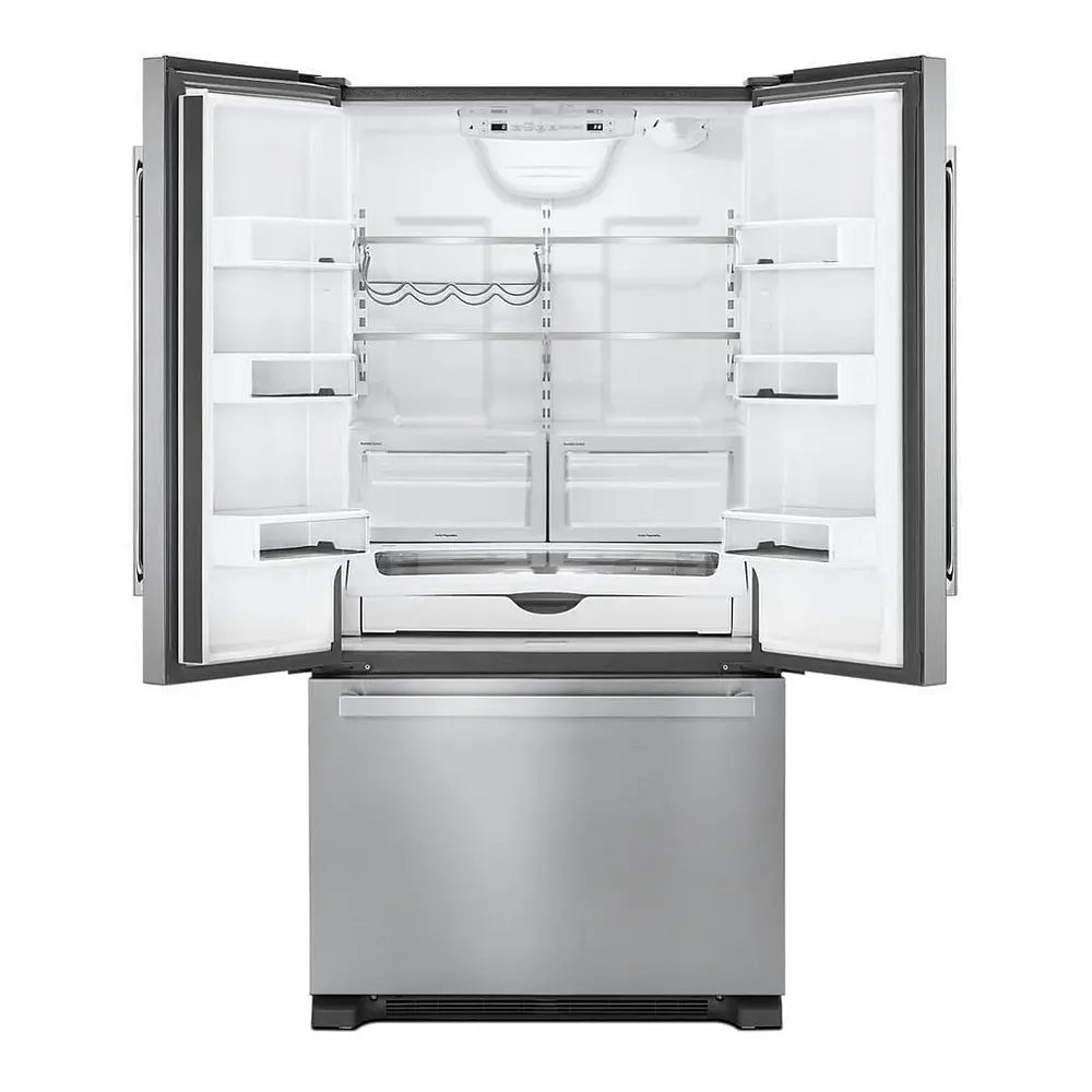 JennAir NOIR 36 inch French Door Refrigerator with 21.94 cu. ft. Total Capacity, TriSensor Electronic Climate Control in Stainless Steel, JFFCF72DKM