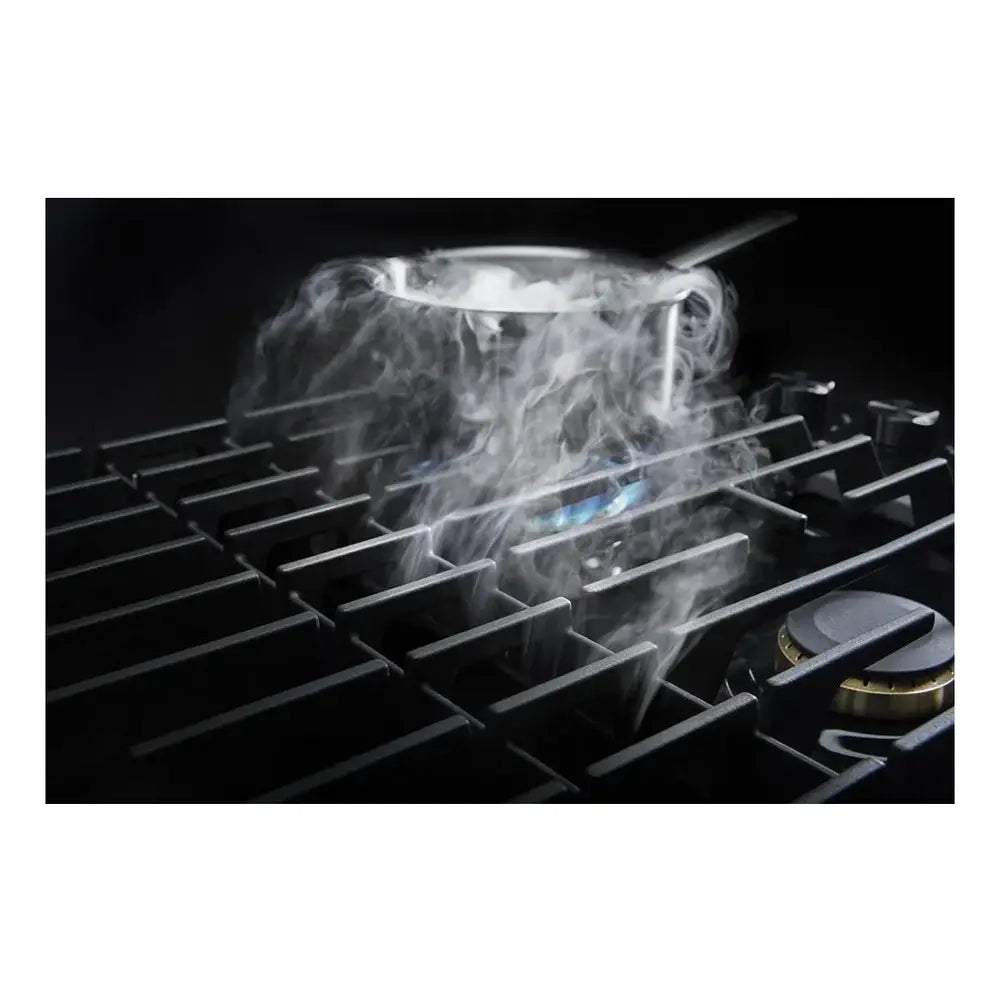 JennAir 30 inch Gas Downdraft Cooktop with 4 Sealed Burners, Knob Controls, 17000 BTU Ultra-High Output Burner, and Melt Cap, JGD3430G*