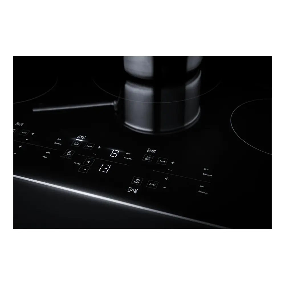 JennAir 30 inch Induction Cooktop with 5 Elements, Power Boost, Emotive Controls, Assisted Cooking, Automatic Pan Detection, Hot Surface Indicator Light, JIC4530K*