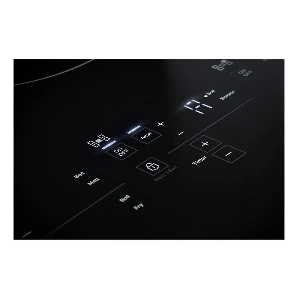 JennAir 30 inch Induction Cooktop with 5 Elements, Power Boost, Emotive Controls, Assisted Cooking, Automatic Pan Detection, Hot Surface Indicator Light, JIC4530K*