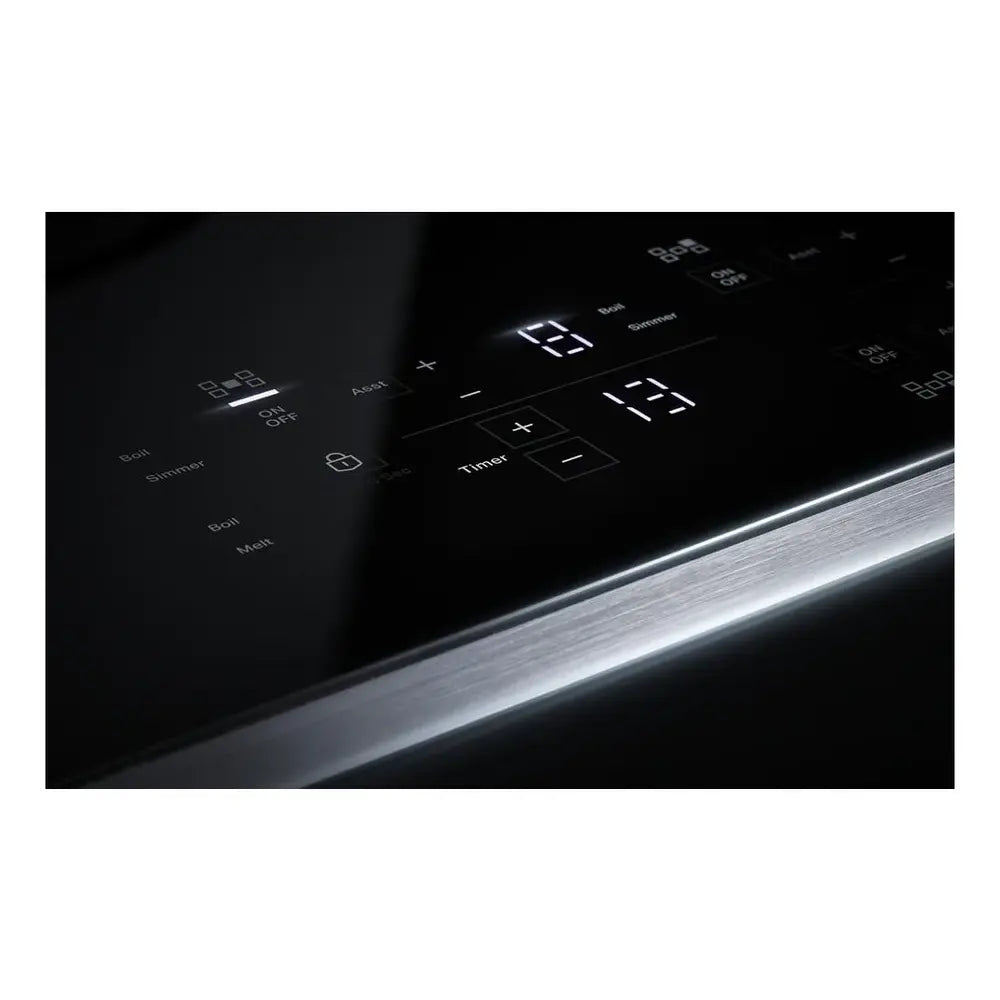 JennAir 30 inch Induction Cooktop with 5 Elements, Power Boost, Emotive Controls, Assisted Cooking, Automatic Pan Detection, Hot Surface Indicator Light, JIC4530K*