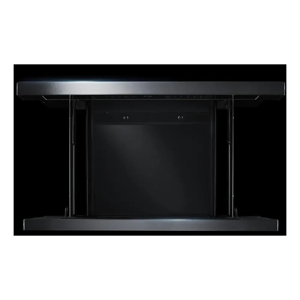 JennAir RISE 30 inch Under Counter Microwave Drawer with 1.2 cu. ft. Capacity, 950 Watts Element, Sensor Reheat and Keep Warm in Stainless Steel, JMDFS30HL