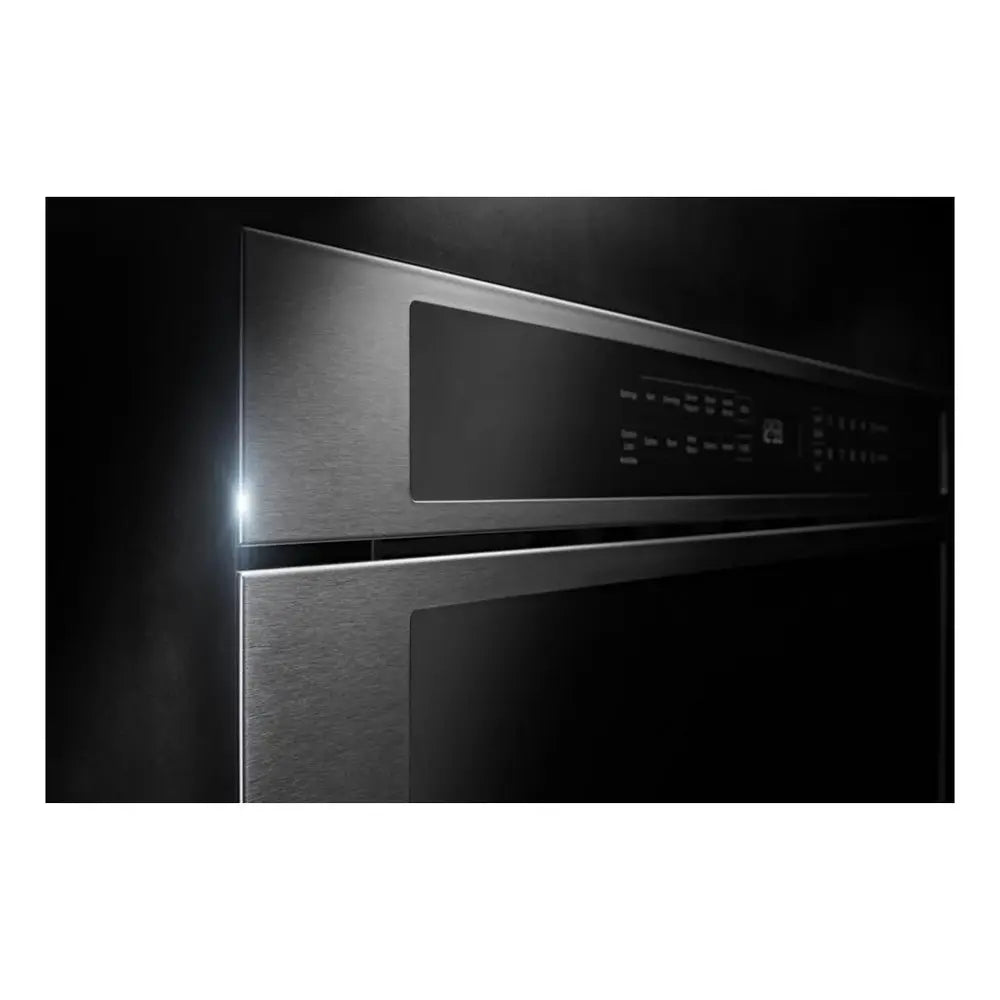 JennAir RISE 30 inch Under Counter Microwave Drawer with 1.2 cu. ft. Capacity, 950 Watts Element, Sensor Reheat and Keep Warm in Stainless Steel, JMDFS30HL