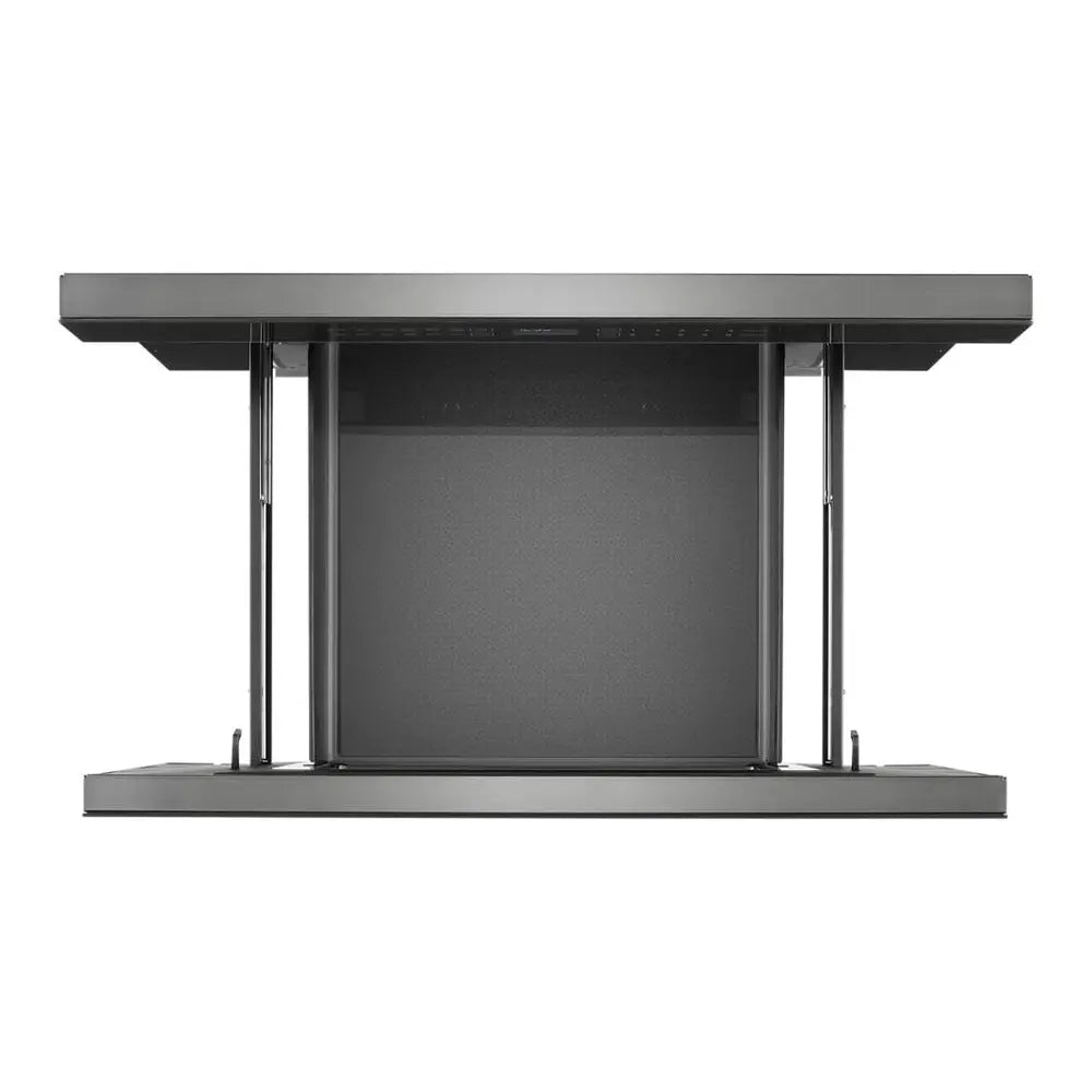 JennAir NOIR 30 inch Under Counter Microwave Drawer with 1.2 cu. ft. Capacity, 950 Watts Element, Sensor Reheat and Keep Warm in Floating Glass Black, JMDFS30HM