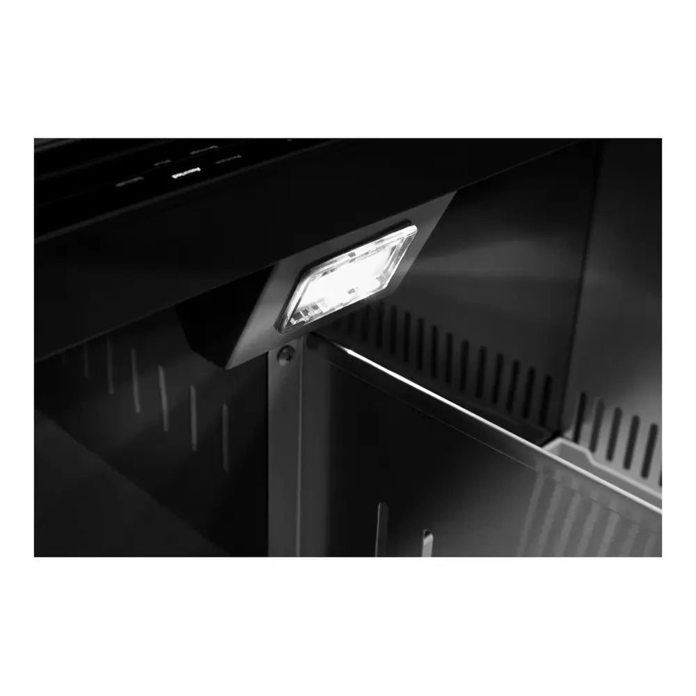 JennAir NOIR 24 inch Double Drawer Refrigerator with 4.7 cu. ft. Capacity, Obsidian Interior and Smooth Close Drawers in Stainless Steel, JUDFP242HM