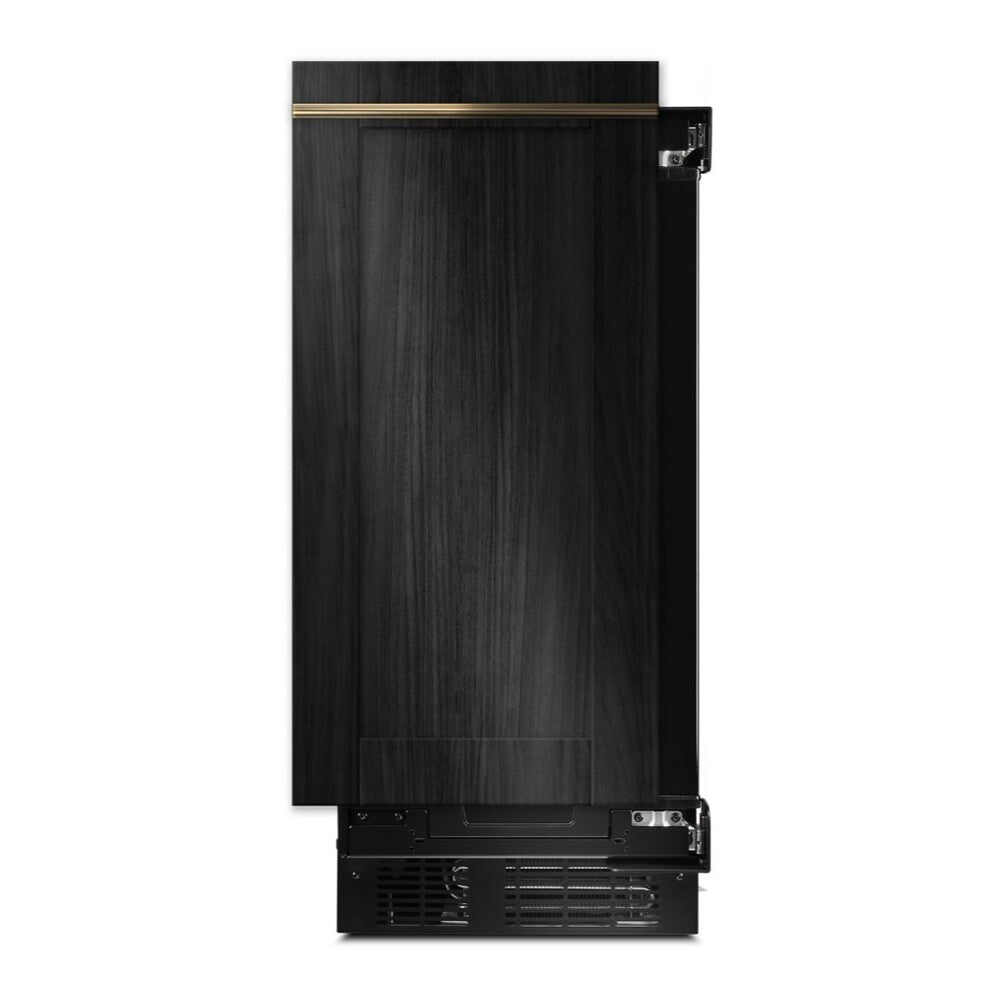 JennAir 15 inch Undercounter Ice Machine with Articulating Hinge, Gravity Drain, Max Ice Option, 25 lb. Storage Capacity, in Panel Ready, JUIFN15HX