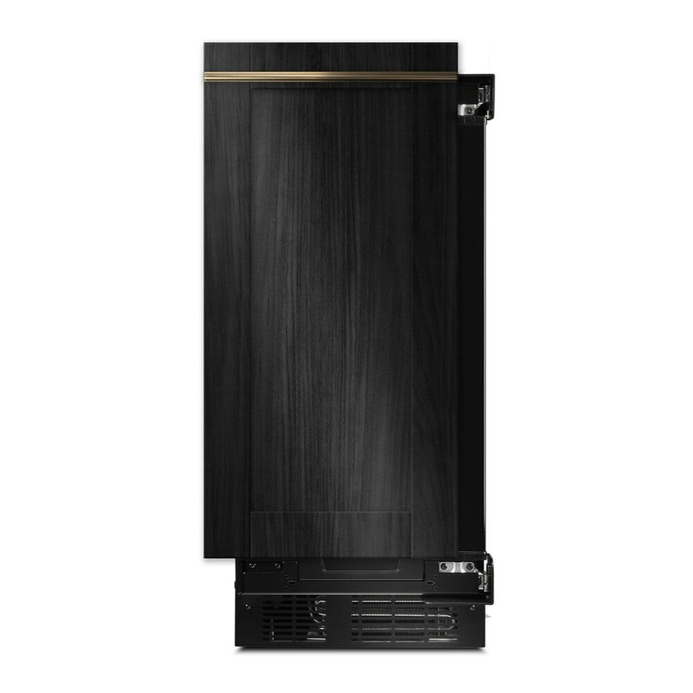 JennAir 15 inch Undercounter Ice Machine with Articulating Hinge, Drain Pump, Max Ice Option, 25 lb. Storage Capacity, in Panel Ready, JUIFX15HX