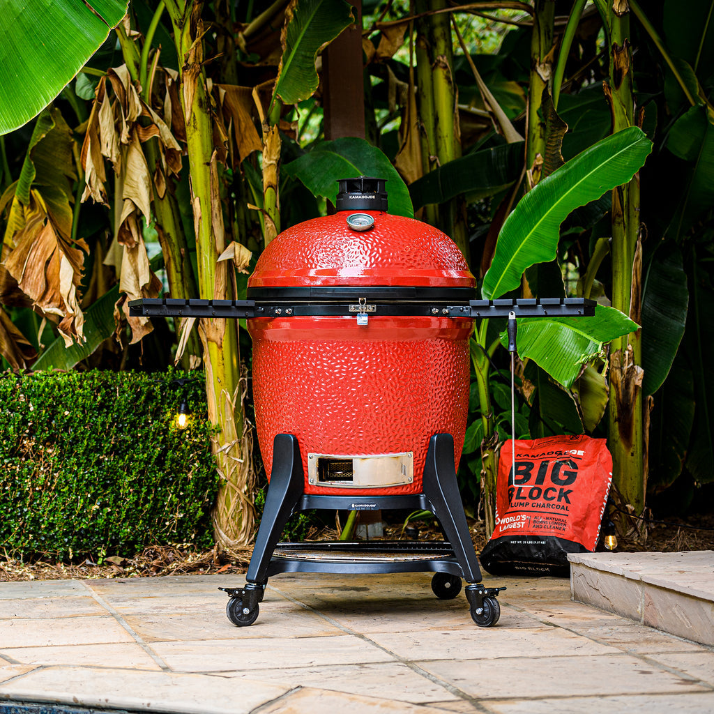 Kamado Joe Big Joe Series III 24-Inch Charcoal Grill with Cart - KJ15041021