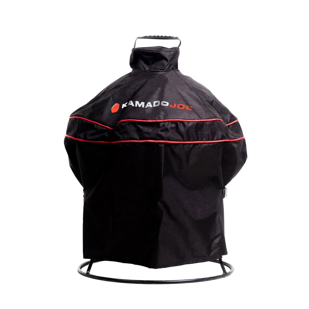 Kamado Joe Jr® Plus Short Cover and Cart with Side Shelves Bundle - KJ15040126