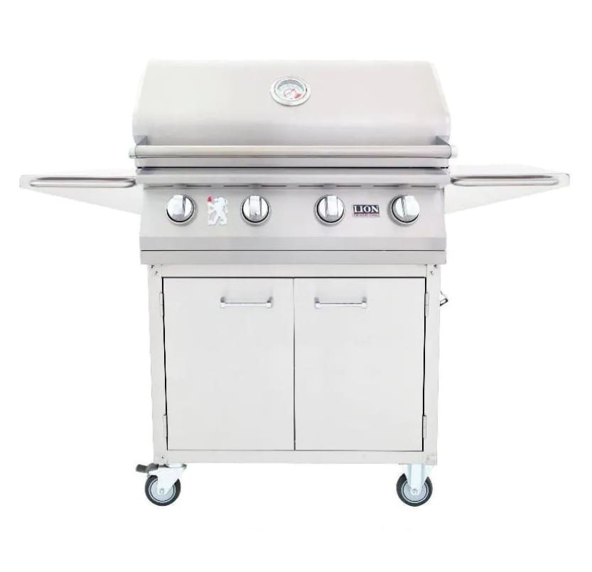 Lion Premium Grills Freestanding L60000 32-Inch 4-Burner Gas Grill