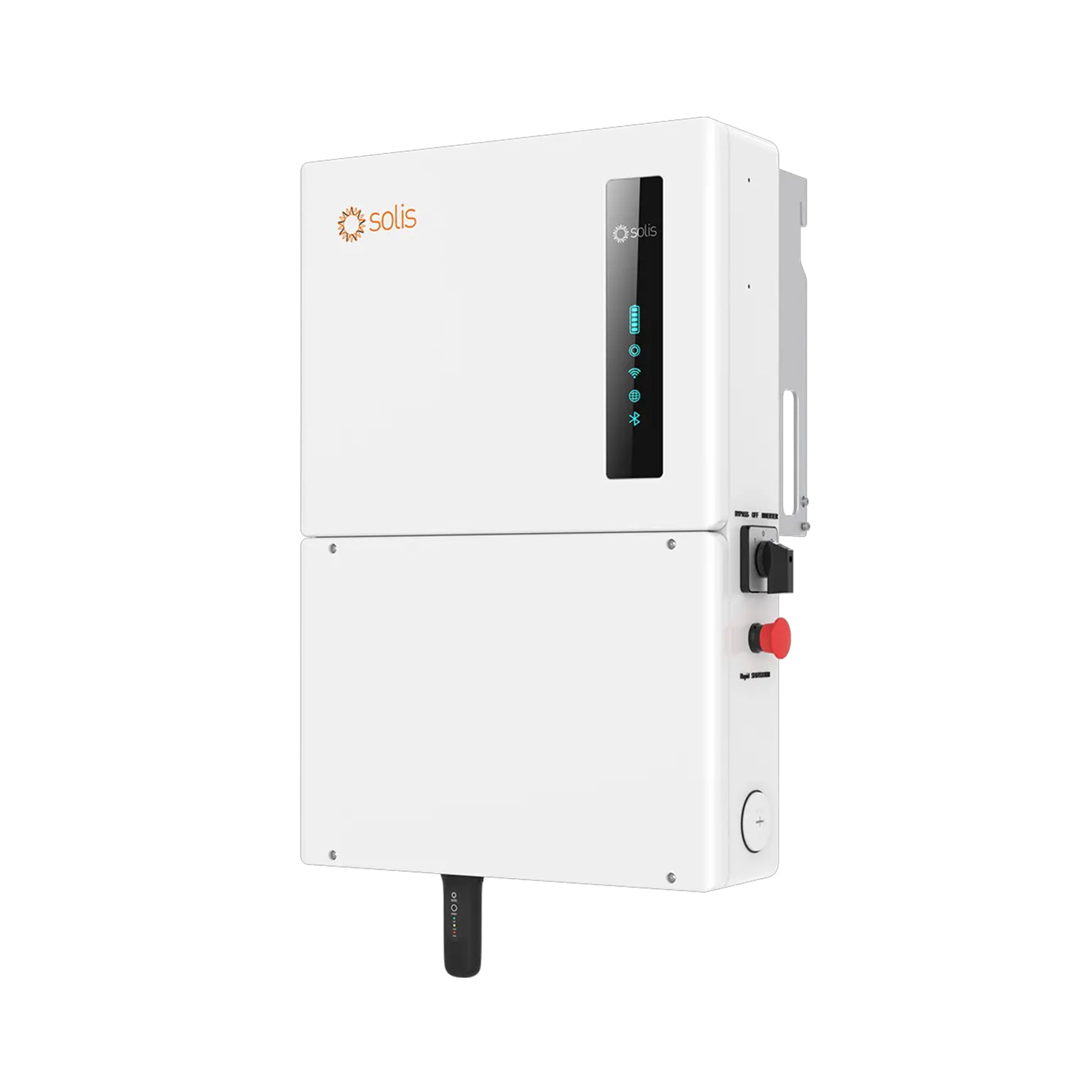 Solis S6 7.6kW Single Phase High Voltage Energy Storage Hybrid Inverter | S6-EH1P7.6K-H-US -CCA-RGM| 4 MPPT