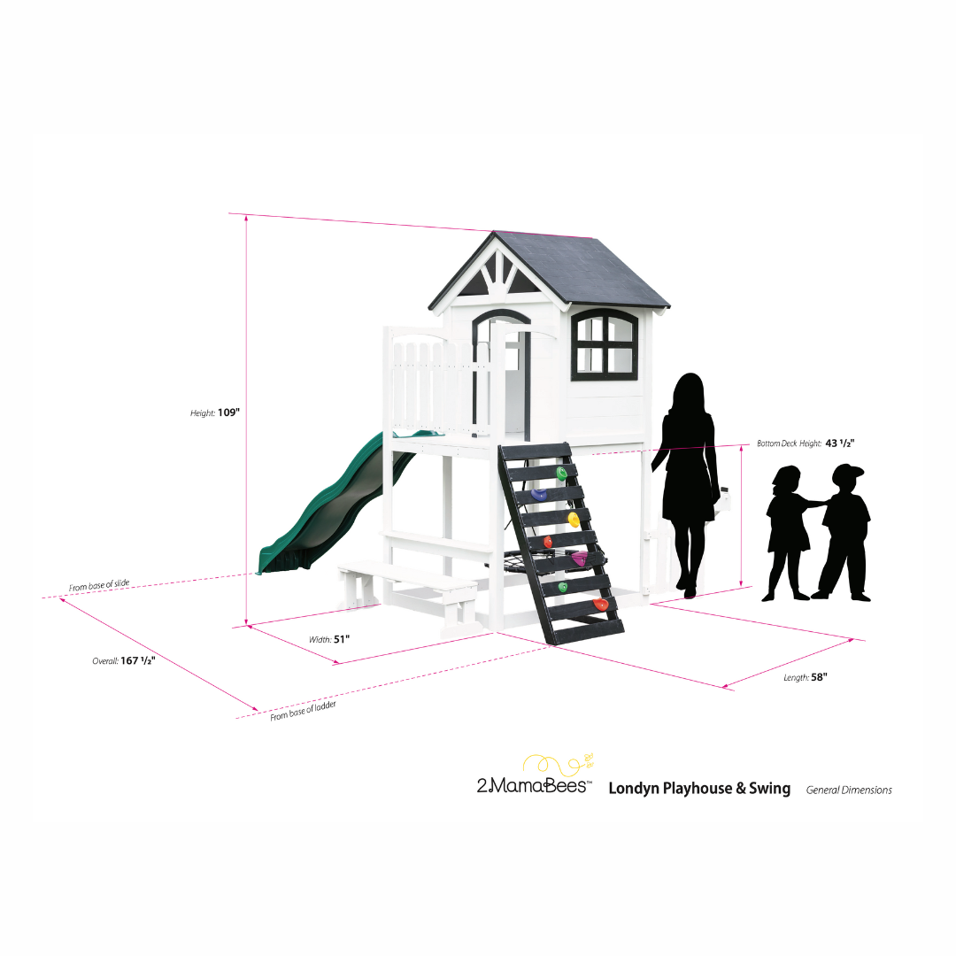 Londyn Swing Set Custom Color