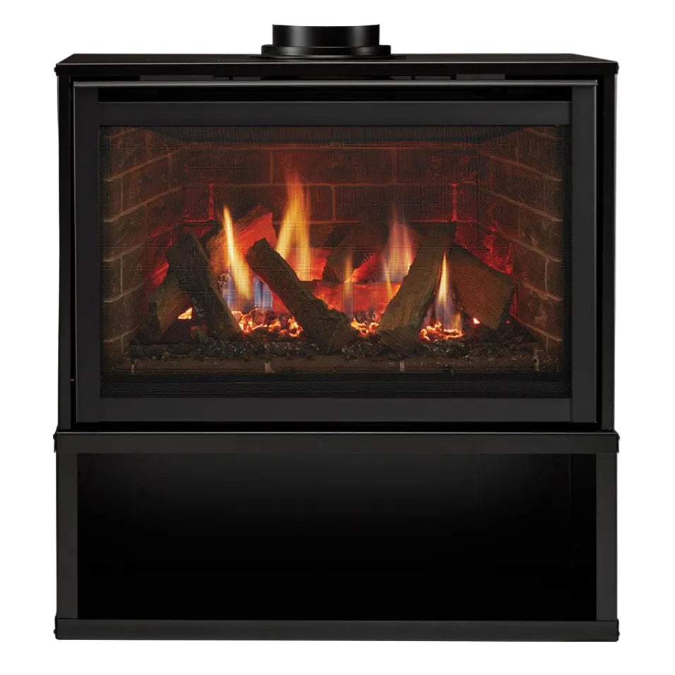 Majestic Ruby 30" Freestanding Direct Vent Gas Fireplace