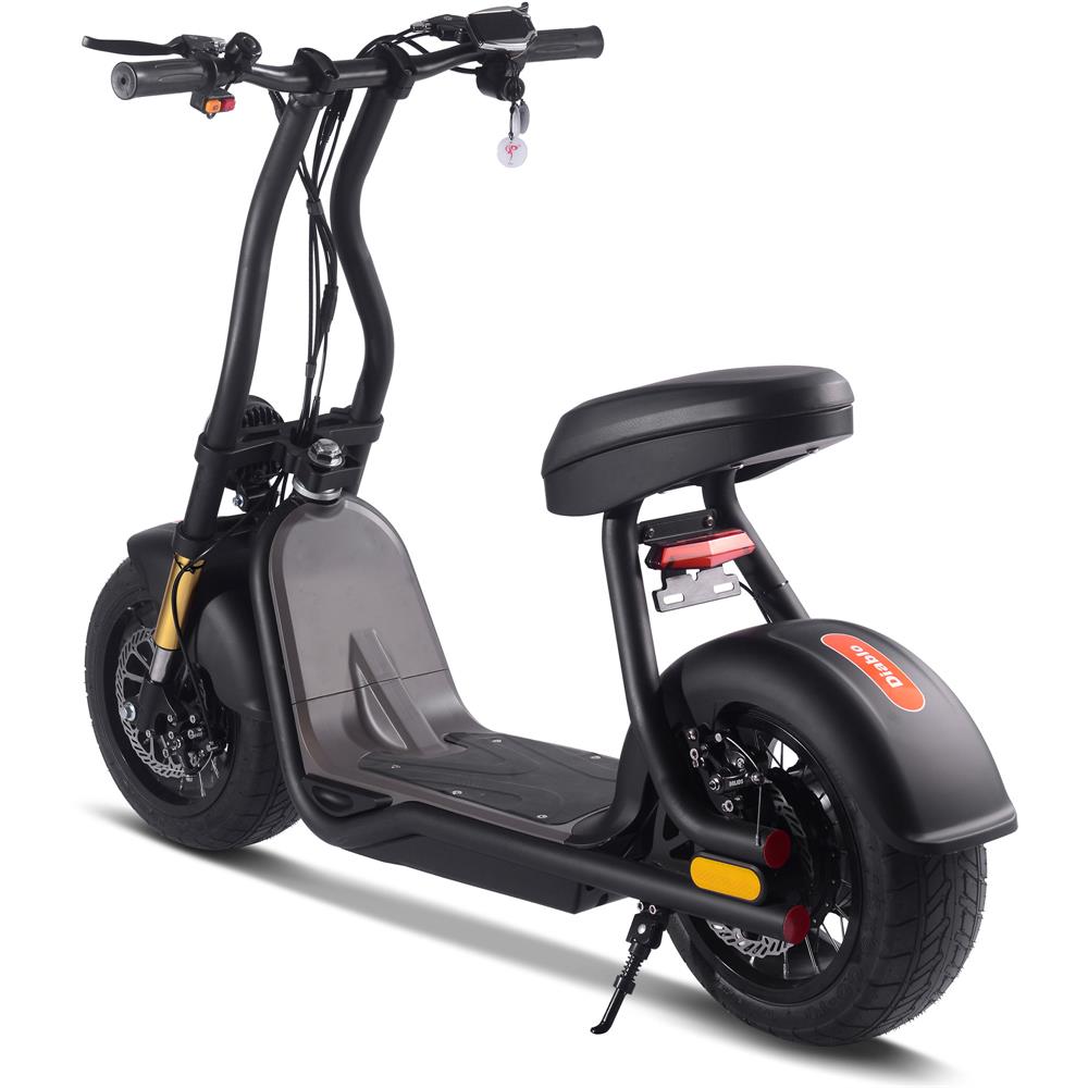 MotoTec Diablo 48V/13Ah 1000W Lithium Electric Scooter