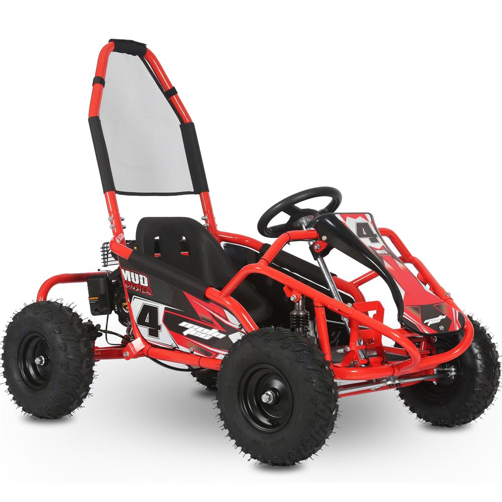 MotoTec Mud Monster 98cc Go-Kart Full Suspension