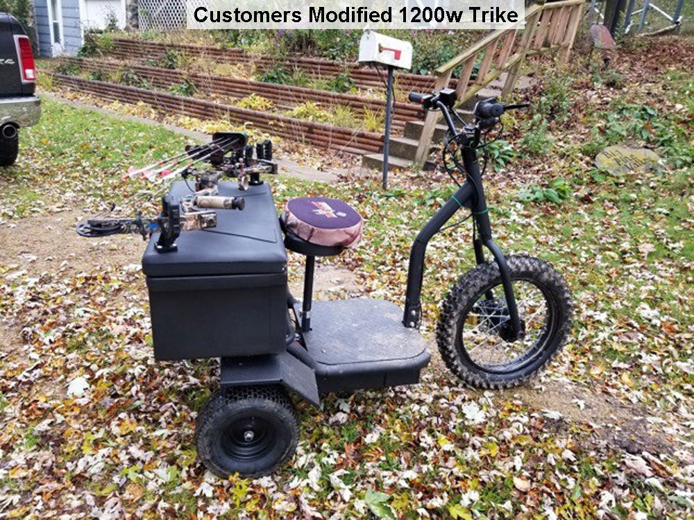 MotoTec Electric Trike 48V/24Ah 1200W