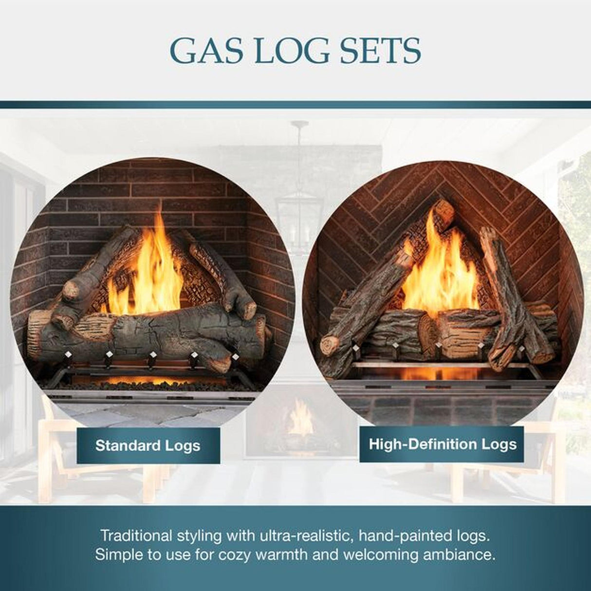 Majestic Courtyard 36" Traditional Outdoor Vent-Free Gas Fireplace
