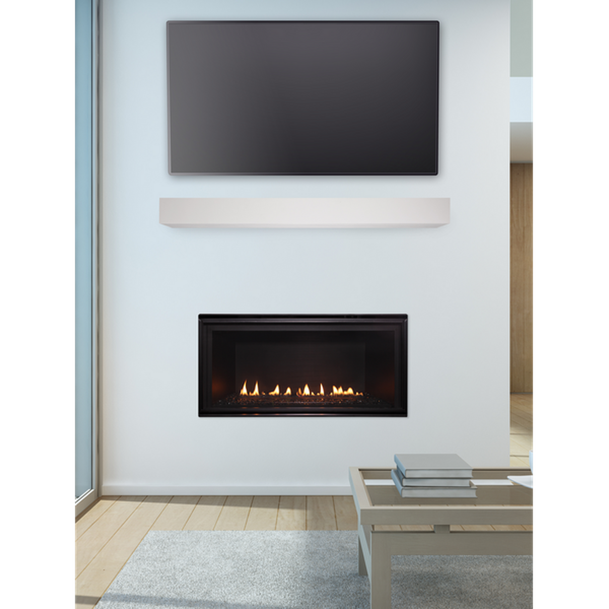 Majestic DVLinear 36" Linear Contemporary Direct Vent Gas Fireplace