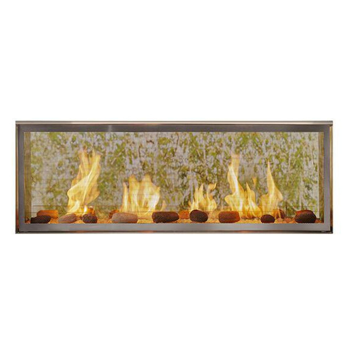 Majestic Lanai 48" See-Through Outdoor Linear Vent-Free Gas Fireplace