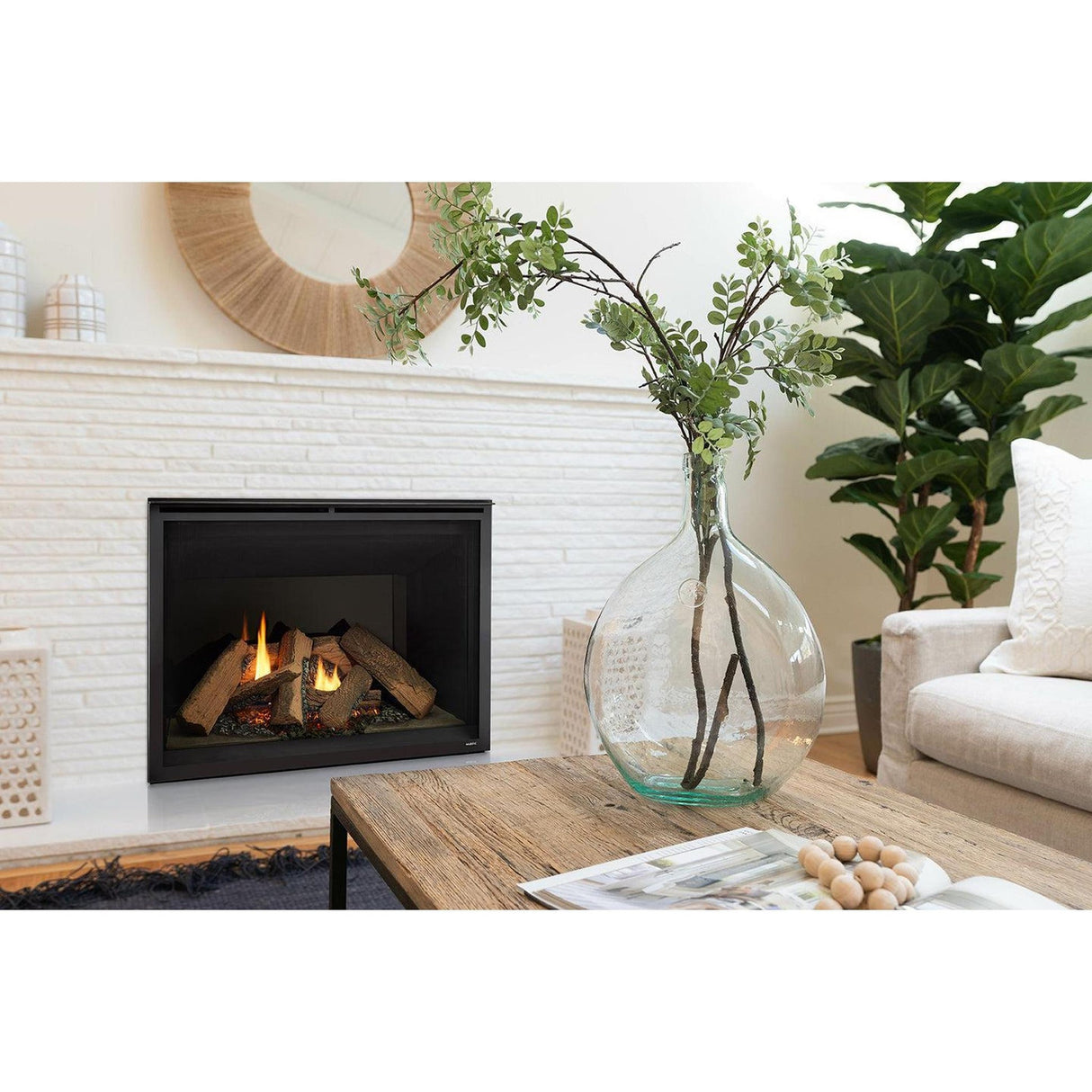 Majestic 36" Meridian Platinum Direct Vent Gas Fireplace