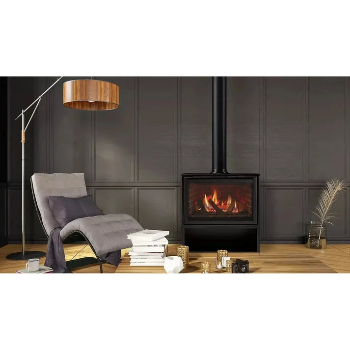 Majestic Ruby 30" Freestanding Direct Vent Gas Fireplace