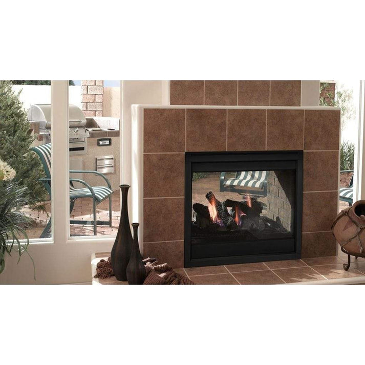 Majestic Twilight 36" Traditional Indoor/ Outdoor See-Through Vent-Free Gas Fireplace