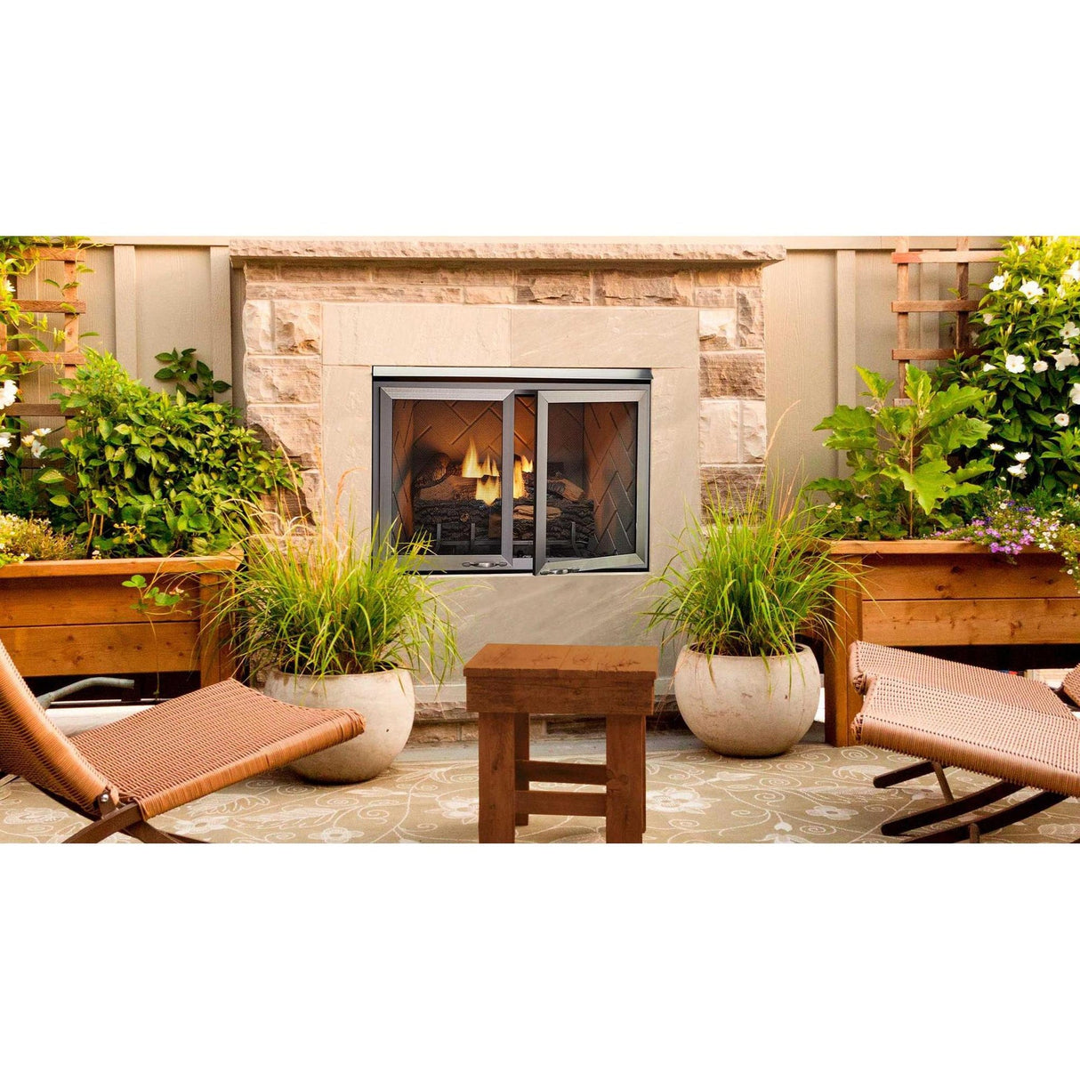 Majestic Vesper 36" Traditional Outdoor Vent-Free Gas Fireplace