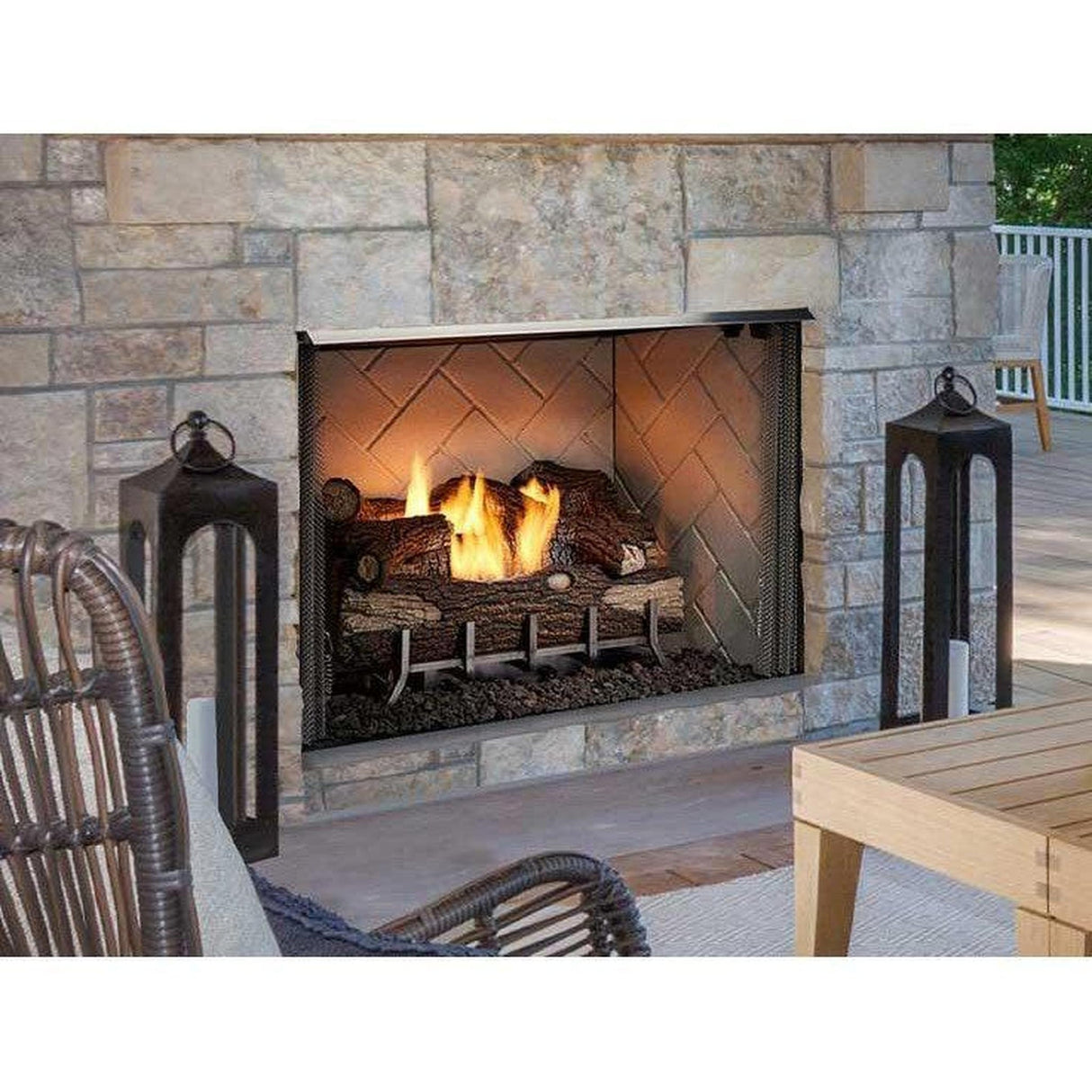 Majestic Vesper 36" Traditional Outdoor Vent-Free Gas Fireplace