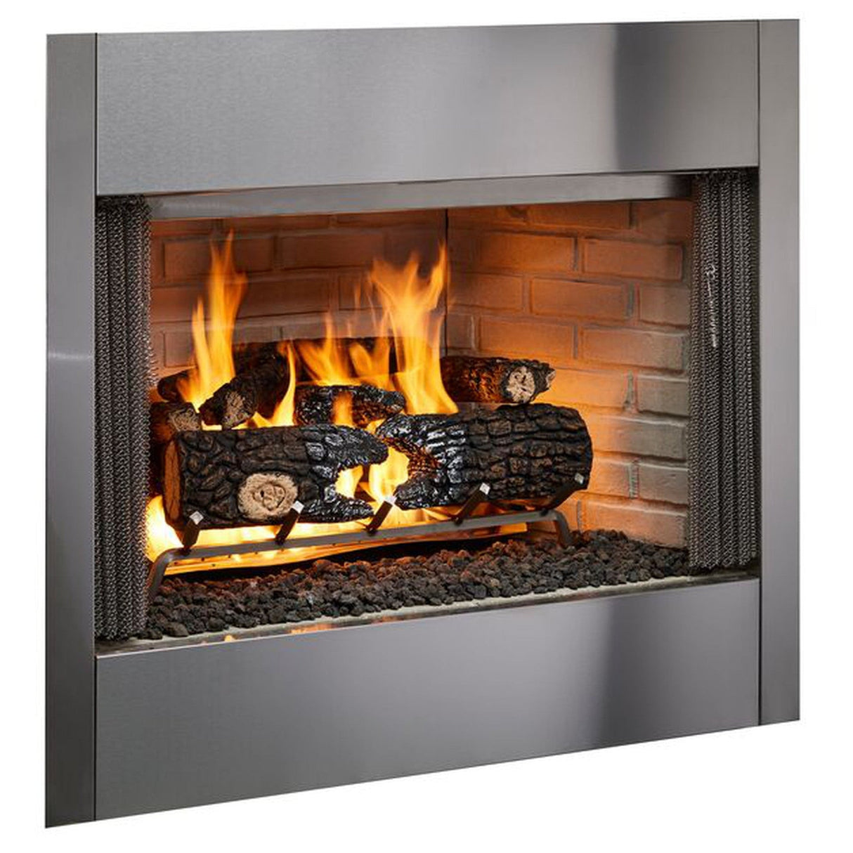 Majestic Villawood 42" Traditional Outdoor Wood Burning Fireplace