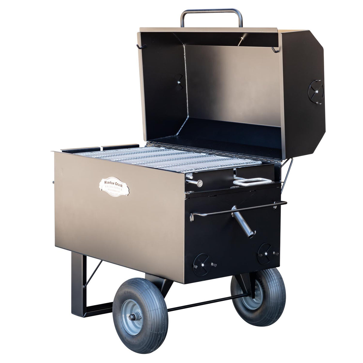 Meadow Creek COMBI42 All-in-One Charcoal BBQ Grill