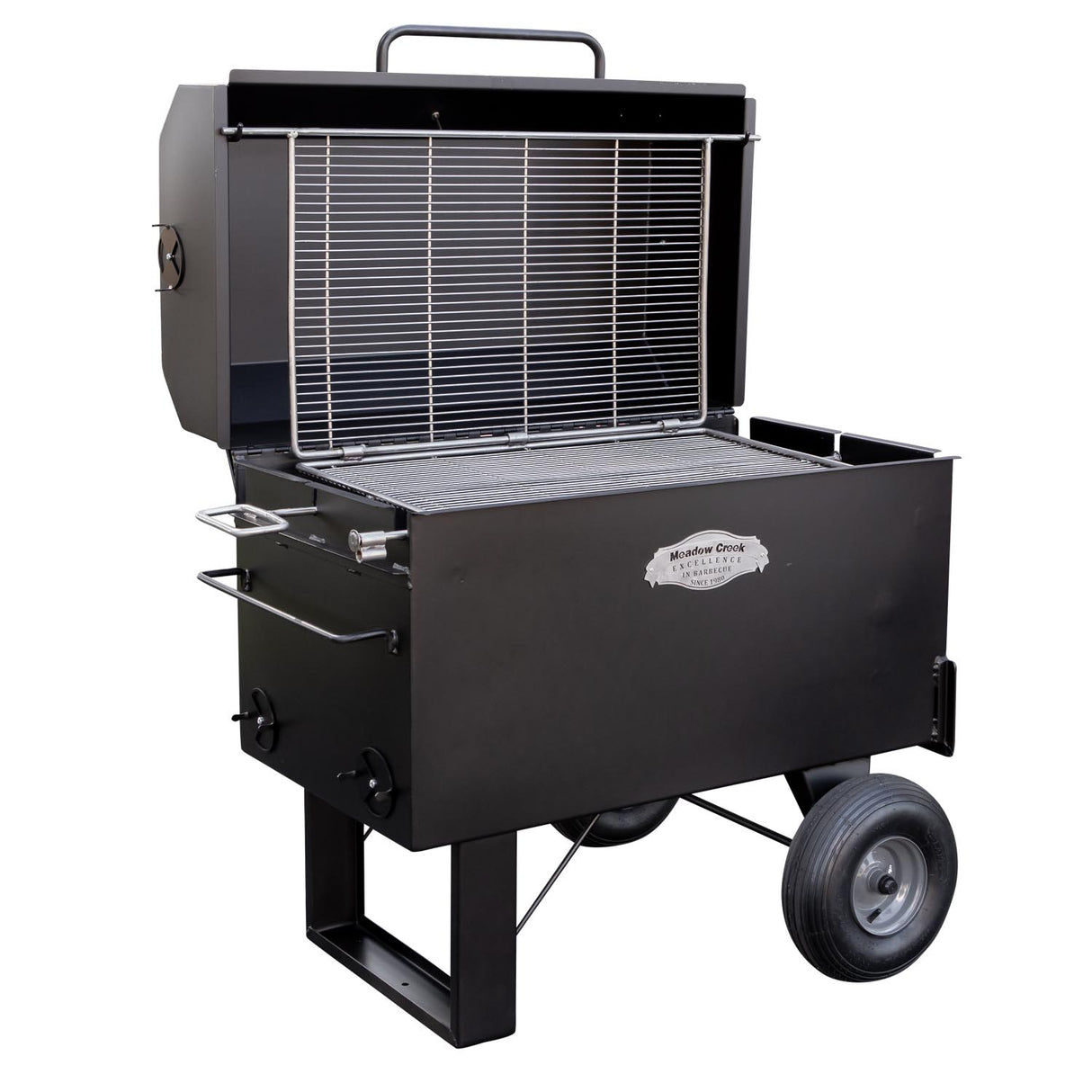 Meadow Creek COMBI42 All-in-One Charcoal BBQ Grill