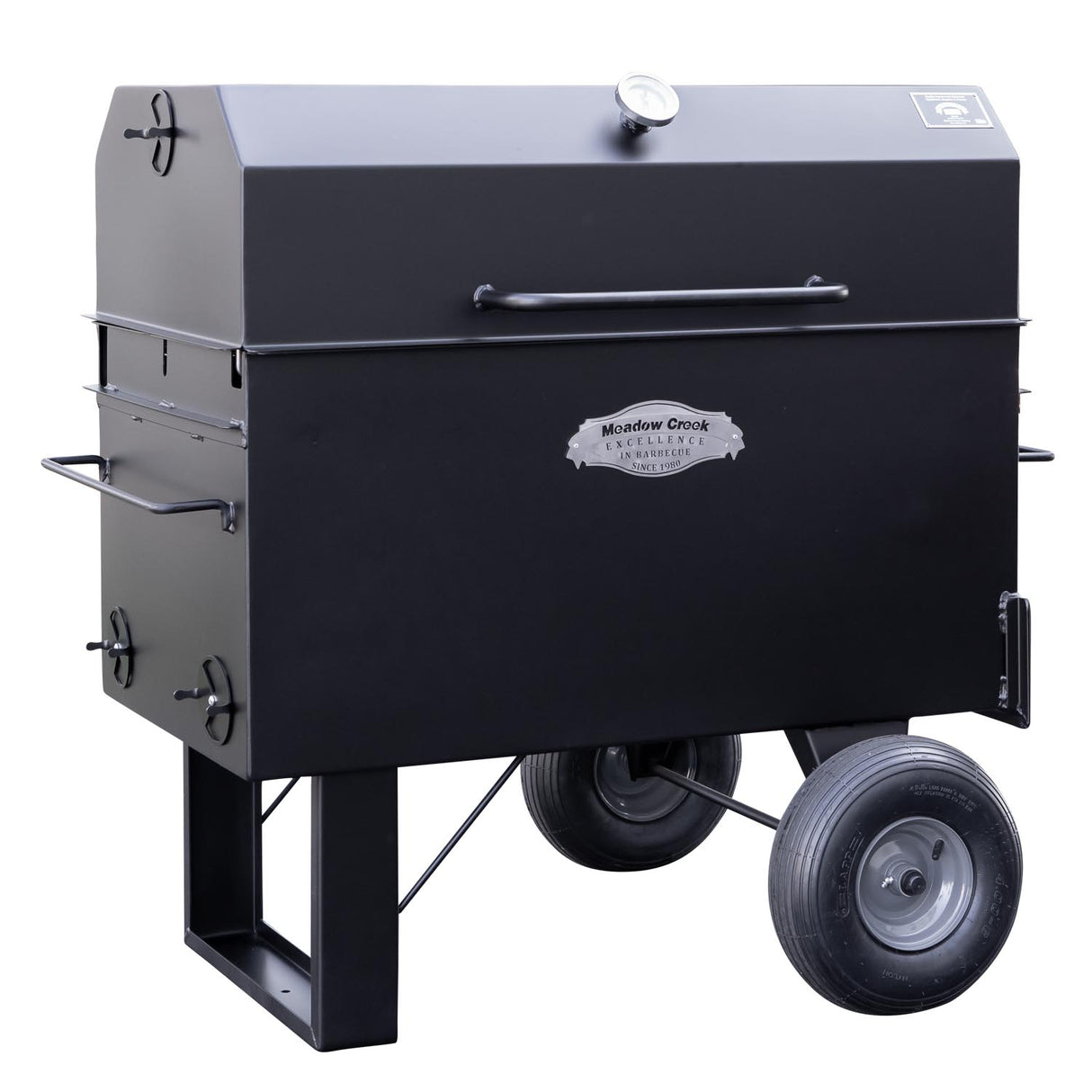 Meadow Creek COMBI42 All-in-One Charcoal BBQ Grill