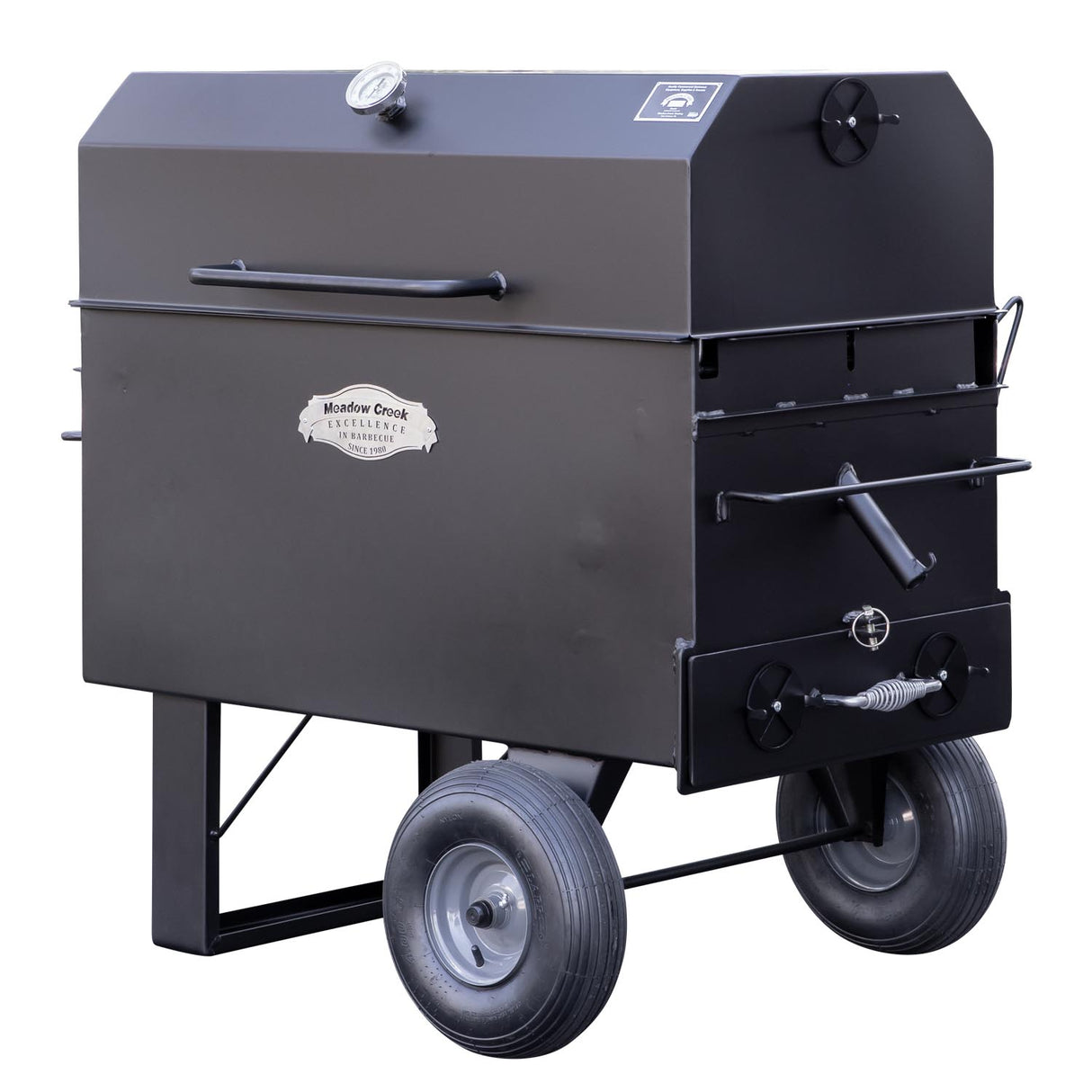 Meadow Creek COMBI42 All-in-One Charcoal BBQ Grill